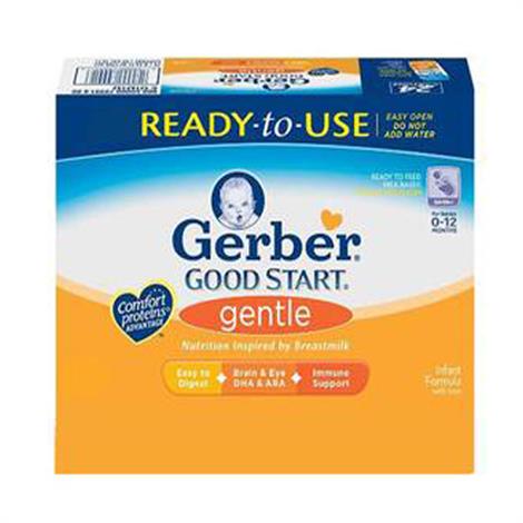 Gerber Good Start Gentle Ready To Feed Nutritional Formula Pediatric