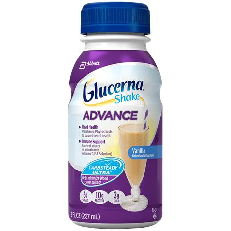 Abbott Glucerna Advance Shake Ready To Drink Diabetic Formula With Carb