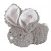 Stephan Baby Boo-Bunnie Comfort Toy in Woolly Gray Color