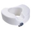 Locking Molded Raised Toilet Seat-Without arms