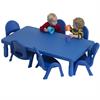 Childrens Factory MyValue Rectangle Table With 6 Chairs Set