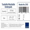 Abena Essentials Tuckable Washable Underpads - High Absorbency - Pack Instructions