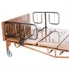 Bariatric Bed Package contains Bariatric Bed, 48" Bariatric Foam Mattress and 1 pair T Rails