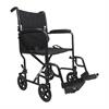 Karman Healthcare LT-2000 Lightweight Transporter Aluminum Wheelchair With Black Frame