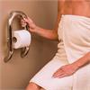 HealthCraft Invisia 2-in-1 Toilet Roll Holder With Integrated Grab Bar