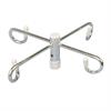 Drive Economy IV Pole with Four Legs and Removable Top - 4-Hook, Chrome
