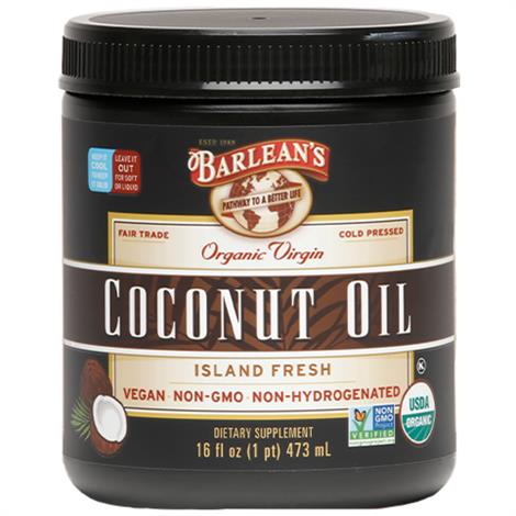 Buy Barleans Organic Virgin Coconut Oil Dietary Supplement