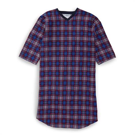flannel nursing gown