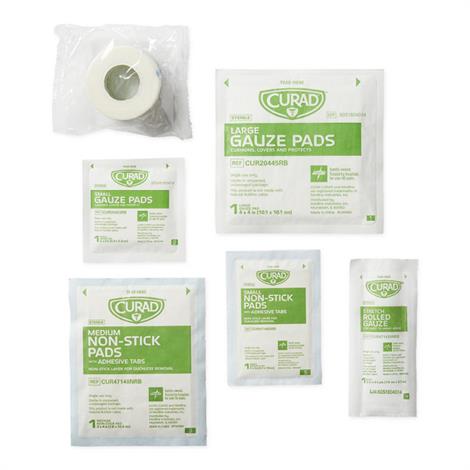 Medline Curad 25-Piece Wound Care Kit | Gauze