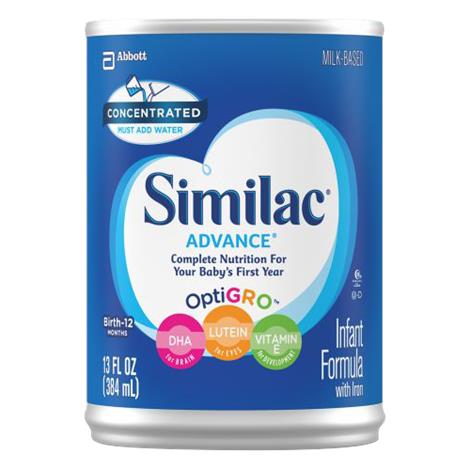 Abbott Similac Advance 20 Stage 1 Infant Formula with Iron | Enteral ...