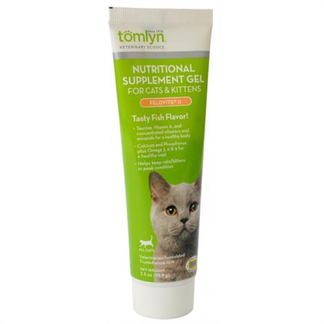 Tomlyn Felovite II Nutritional Supplement Gel for Cats & Kittens | Cat