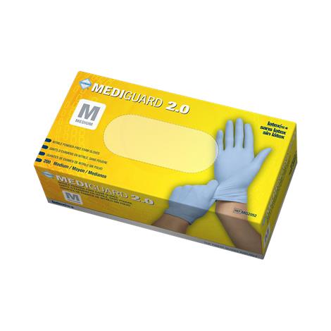Medline MediGuard 2.0 Powder-Free Nitrile Exam Gloves | MG2051