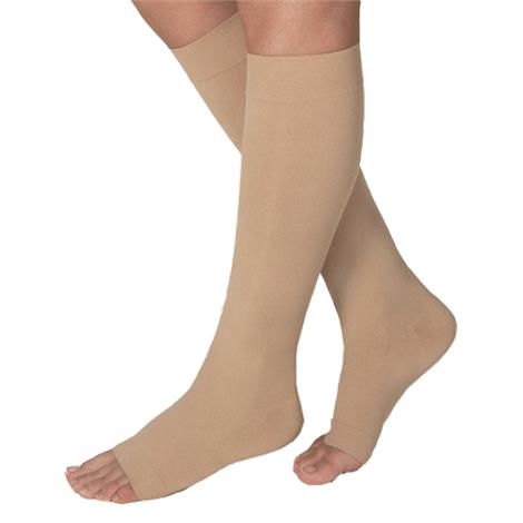 Buy BSN Jobst X-Large Open Toe Opaque Knee High 15-20mmHg Moderate Compression Stockings in Petite