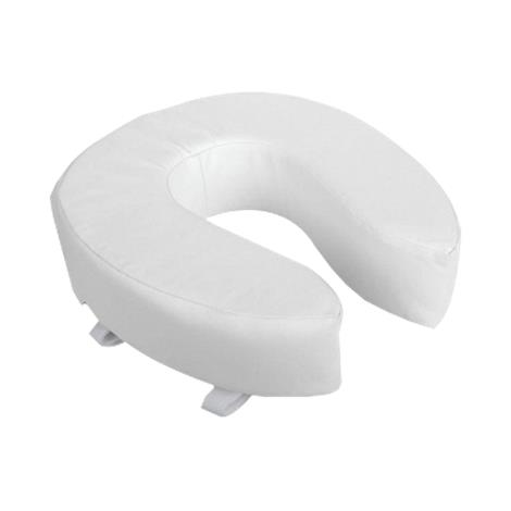Medline 4 Inches High Padded Toilet Seat | Raised Toilet Seats
