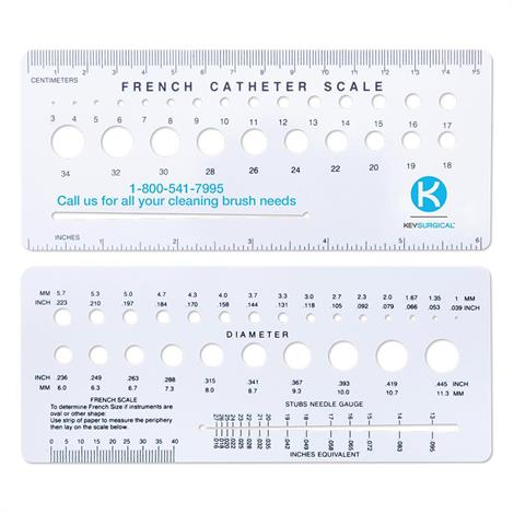 Key Surgical French Catheter Scale | Self Catheterization Aids