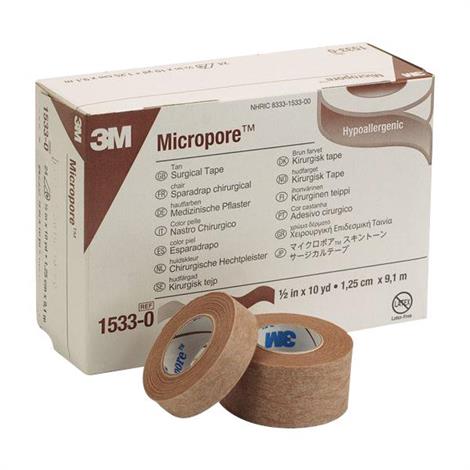 micropore surgical tape paper 3m tan tapes fsa approved hypoallergenic latex