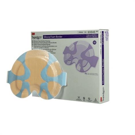 3M Tegaderm Silicone Foam Border Sacral Dressing | Foam Dressings