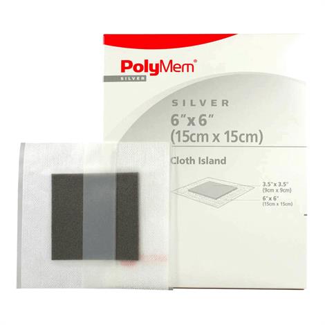 Buy PolyMem Silver Cloth Island Dressing