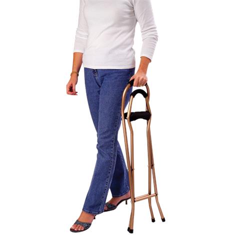 Essential Medical Endurance Four Legged Folding Seat Cane | Folding canes