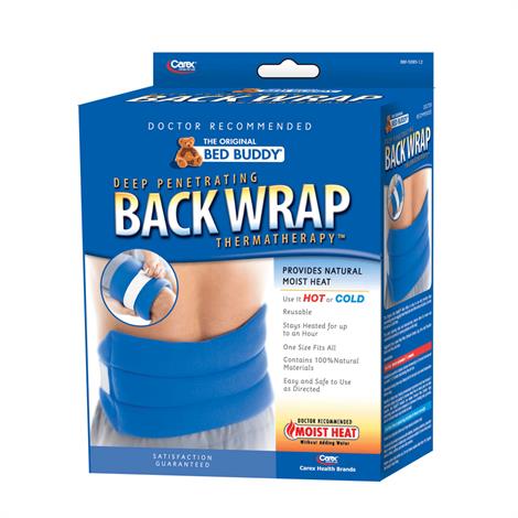 Carex Bed Buddy Moist Heat Back Wrap | Hot Packs and Wraps