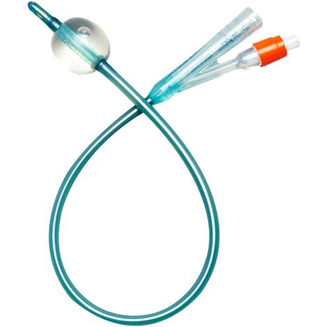 Buy Medline Silvertouch Two-Way 100% Silicone Straight Tip Foley Catheter