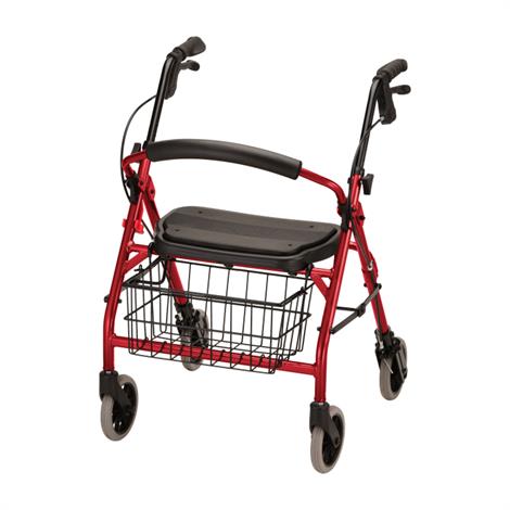 walker four wheel nova rollator medical cruiser rolling deluxe junior