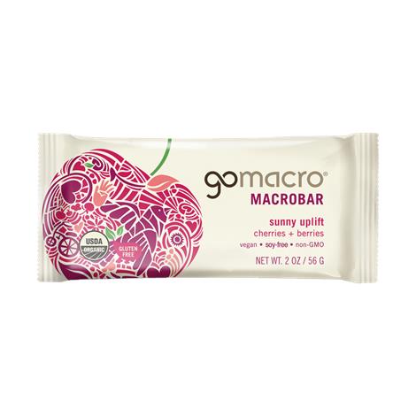 Buy GoMacro Sunny Uplift Cherries and Berries Macrobars