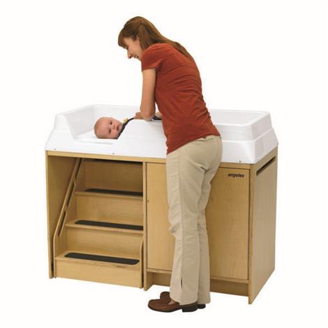 Childrens Factory Angeles Changing Table With Locking Stairs | Tables ...
