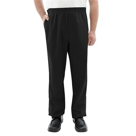 Silverts Mens Cotton Easy Access Open Side Pants | Patient Wear