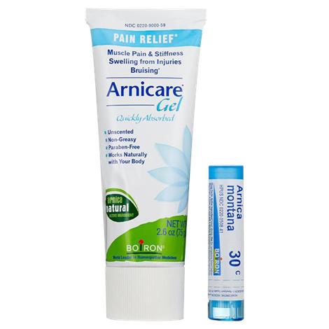 Boiron Arnicare Gel Value Pack With 30C Pellets | Pain Relief