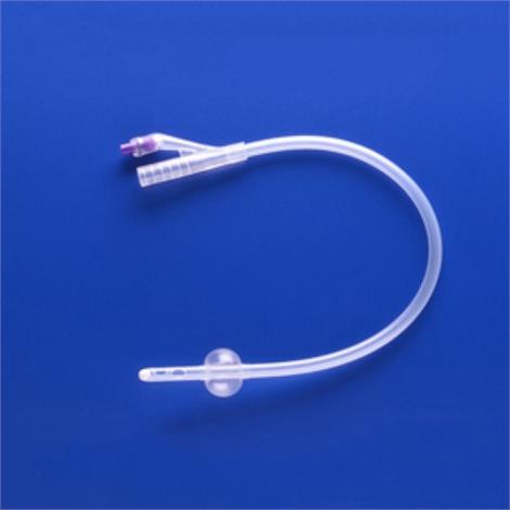 Rusch Two-Way All Silicone Foley Catheter - 5cc Balloon Capacity