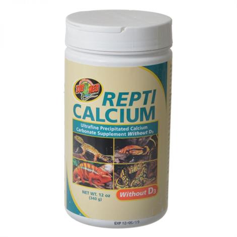 Zoo Med Repti Calcium Without D3 | Reptile