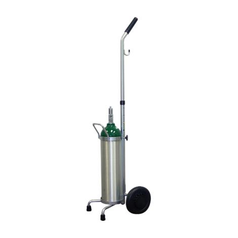 Responsive Respiratory Single D And E Cylinder Cart | Oxygen Cylinder Carts