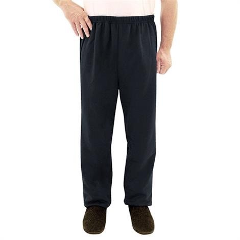 Silverts Fleece Adaptive Wheelchair Pants For Men | Patient Gown and ...