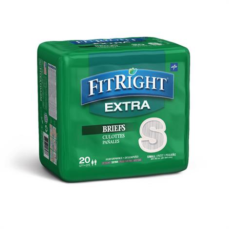 Buy Medline FitRight Extra Clothlike Adult Briefs [Use FSA$]