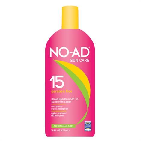 no ad sunscreen 15