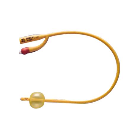 Buy Rusch Gold Silicone Coated 2-Way Foley Catheter - 5cc Balloon Capacity