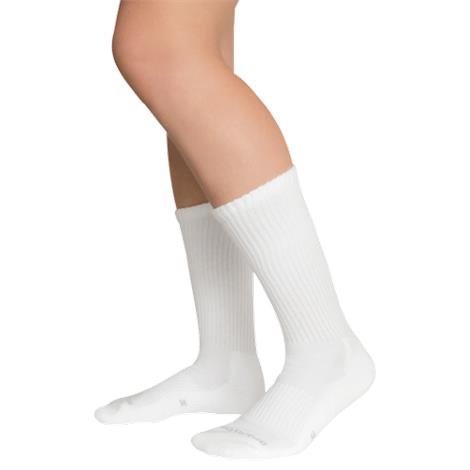 SmoothToe Crew Length 15-20 mmHg Unisex Compression Socks With Padded ...