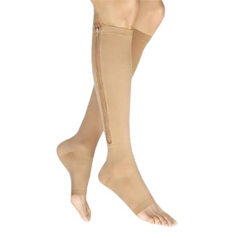 BSN Jobst Vairox Open Toe Knee High 30-40 mmHg Compression Stockings ...