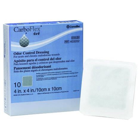 ConvaTec CarboFlex Odor Control Non-Adhesive Dressing | Odor Absorbent ...