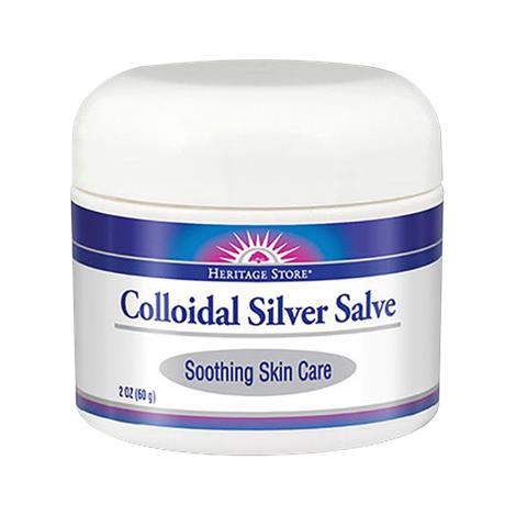 salve colloidal silver heritage skin conditioners moisturizers