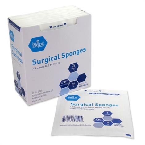 MedPride Sterile Surgical Gauze Sponge | Gauze