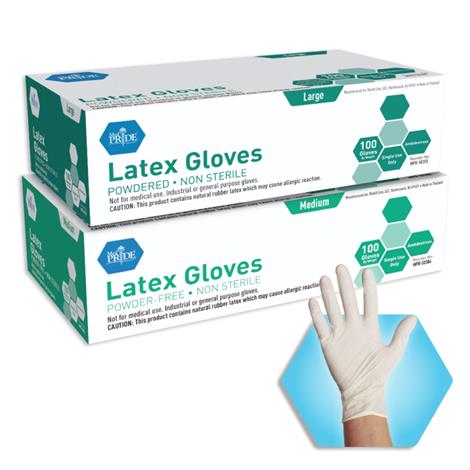 MedPride Latex Powdered Gloves | Exam Gloves