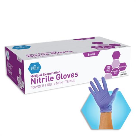 MedPride Nitrile Latex Free Exam Gloves | Medical Gloves