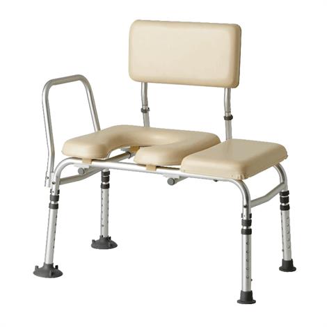 Buy Medline Padded Transfer Bench with Commode Opening