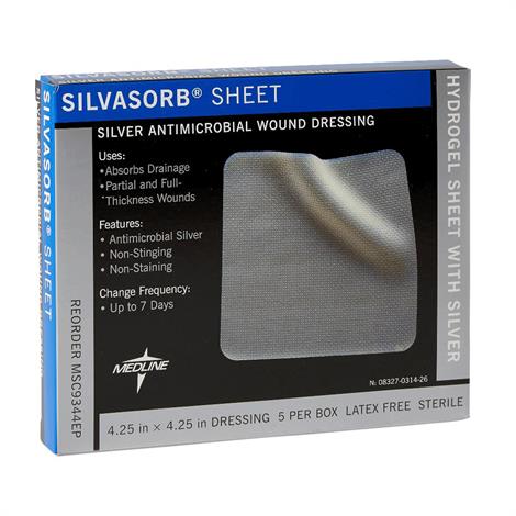 Buy Medline SilvaSorb Silver Antimicrobial Hydrogel Sheet Dressing
