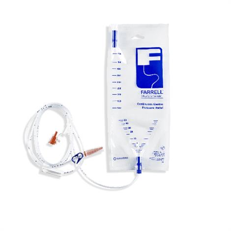 FARRELL Valve Closed Enteral Decompression System With Enfit Connector