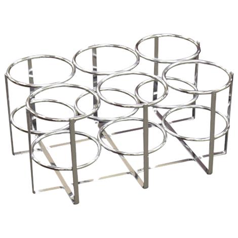 Drive Chrome Oxygen Economy 6 Cylinder Rack | Oxygen Cylinder Stands ...