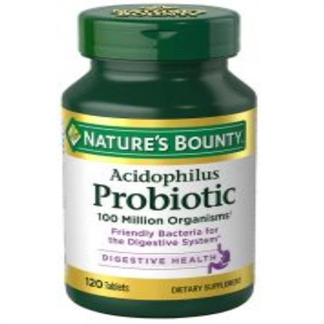 Natures Bounty Acidophilus Probiotic Dietary Supplement | Energy ...