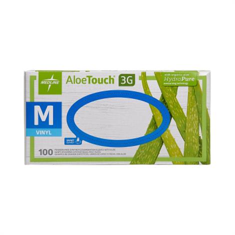 Buy Medline Aloetouch 3G Powder-Free Vinyl Synthetic Exam Gloves